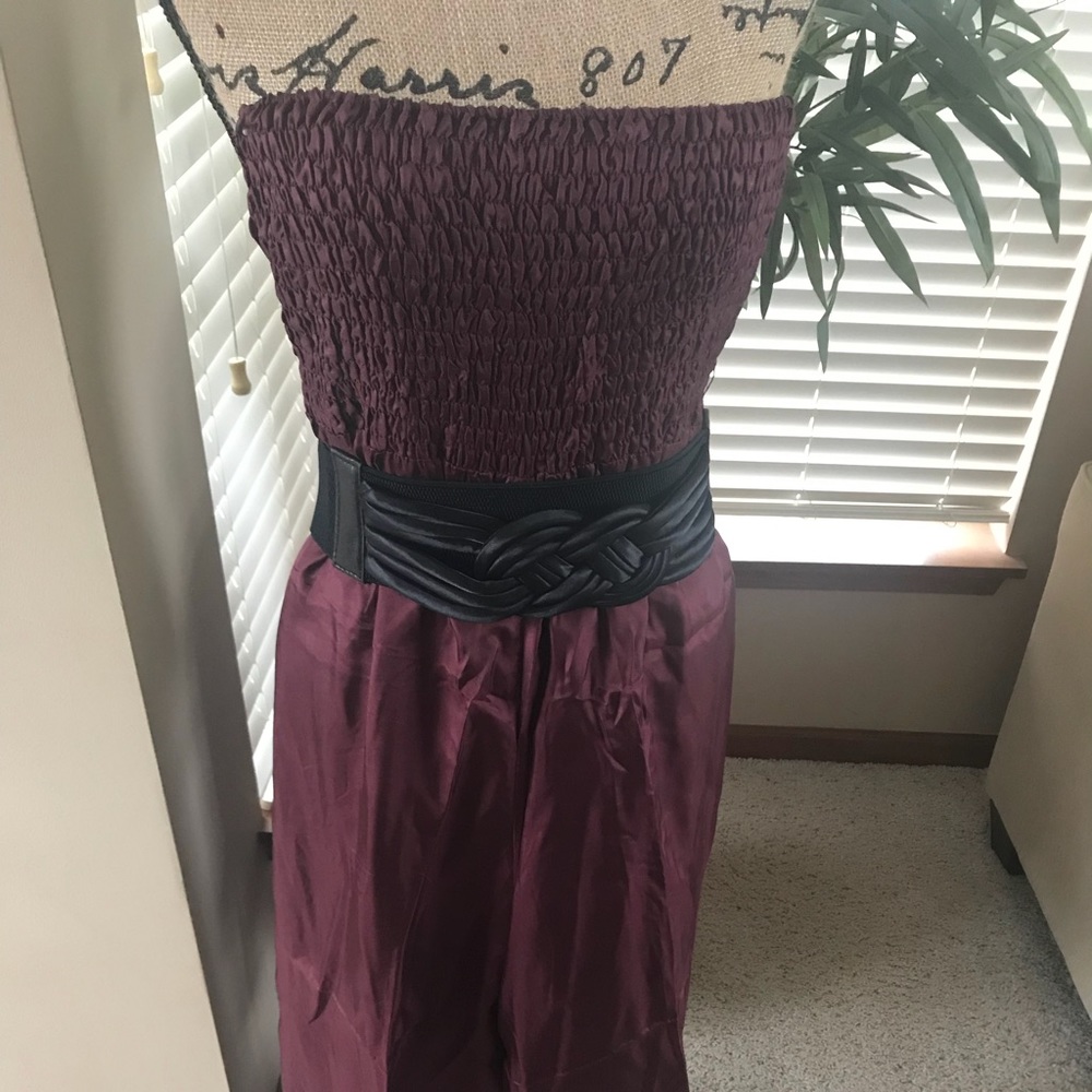Satin Romper - Picture 2 of 3